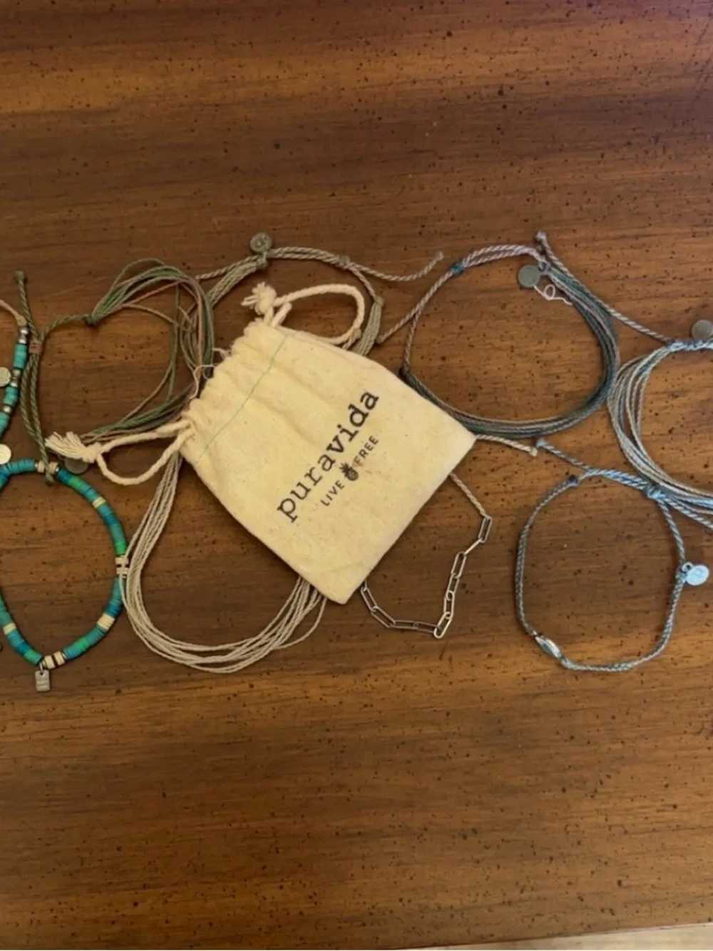 Pura Vida Turquoise, Tan & Gray Bracelet Mix